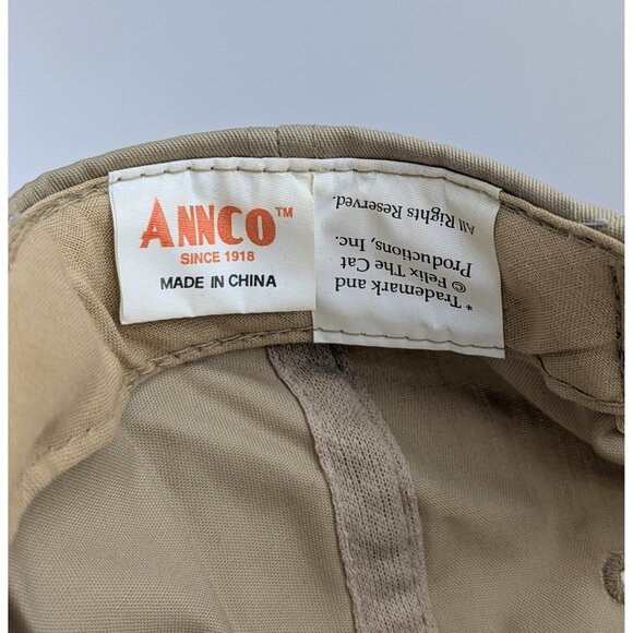 Vintage Felix The Cat Georgia Golf Embroidered Snapback Hat ANNCO VTG - Picture 5 of 5